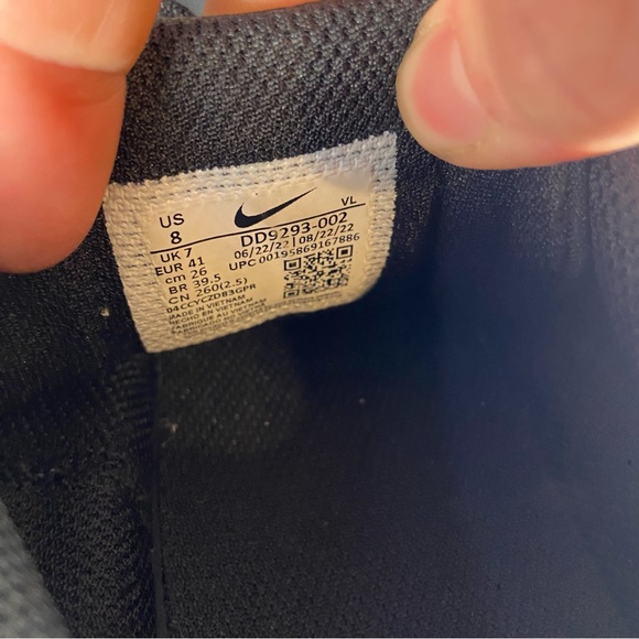 Nike downshifter 12 Mens size 8 shoes black athletic running sneakers - Picture 8 of 8